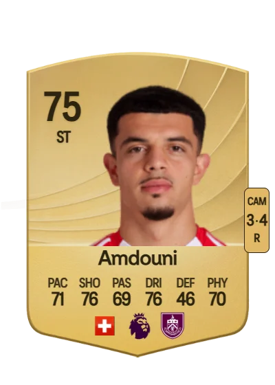 Zeki Amdouni card