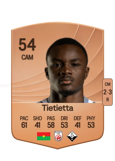 Salif Tietietta card