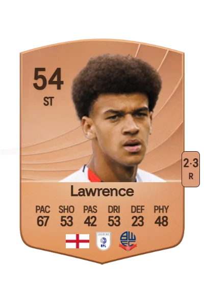 Daeshon Lawrence card