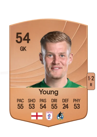 Brad Young card