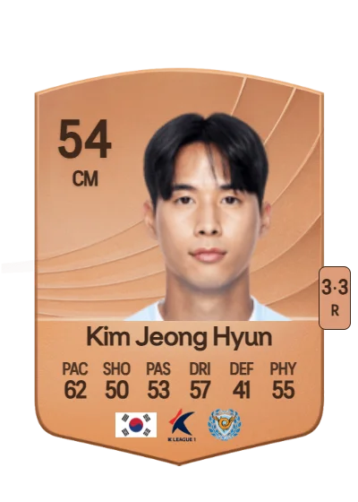 Jeong Hyun Kim card
