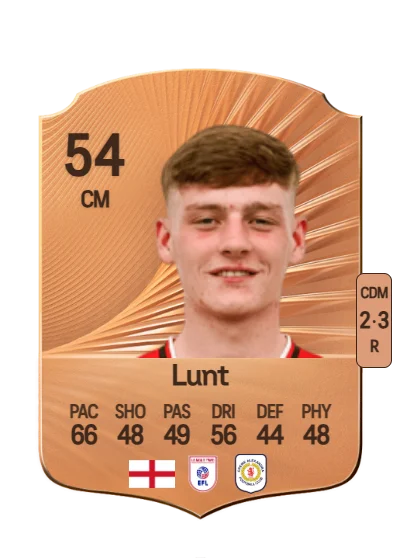 Owen Lunt card