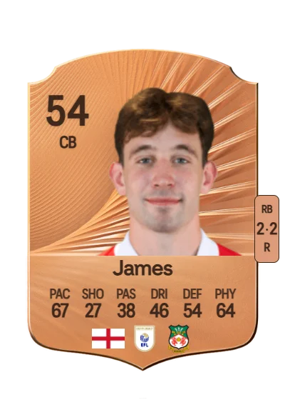 Aaron James card