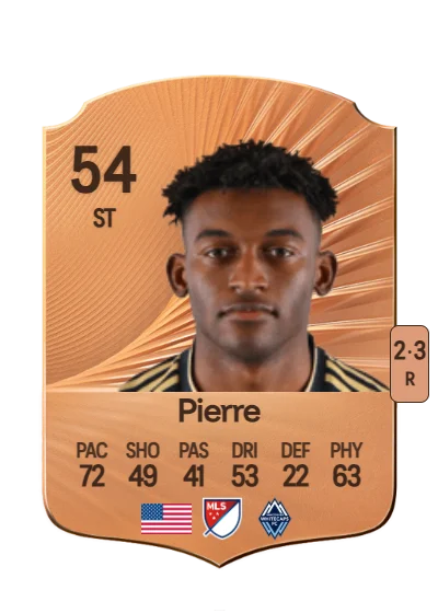 Nelson Pierre card
