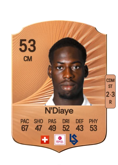 Souleymane N'Diaye card