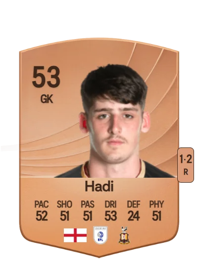 Zac Hadi card