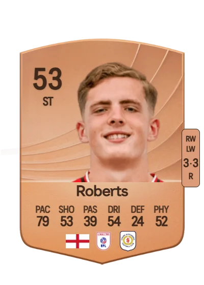 Fin Roberts card