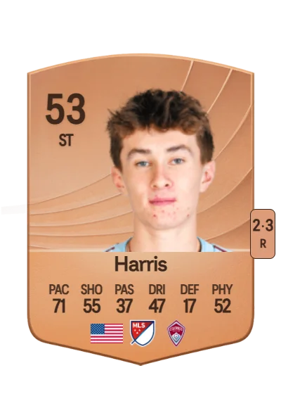 Alex Harris card