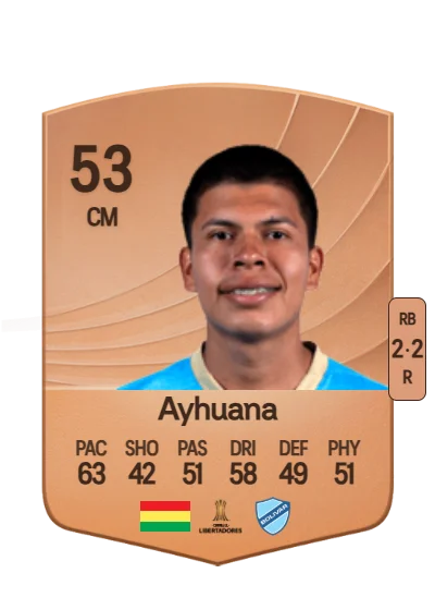 Anderson Ayhuana card