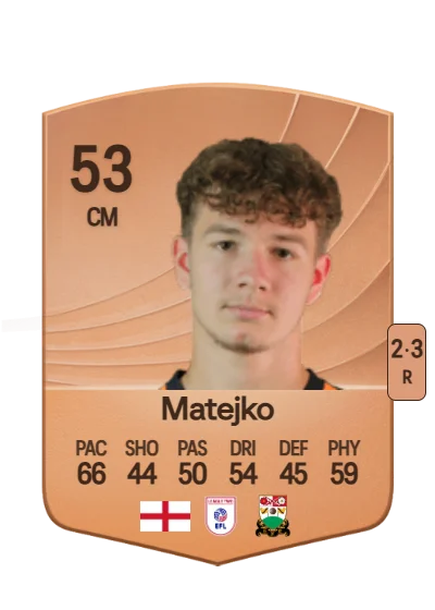 Patrick Matejko card