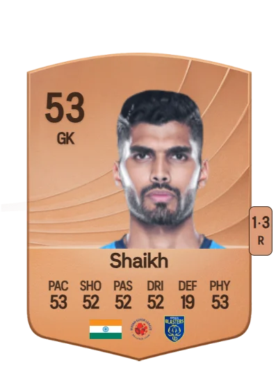 Arsh Shaikh card