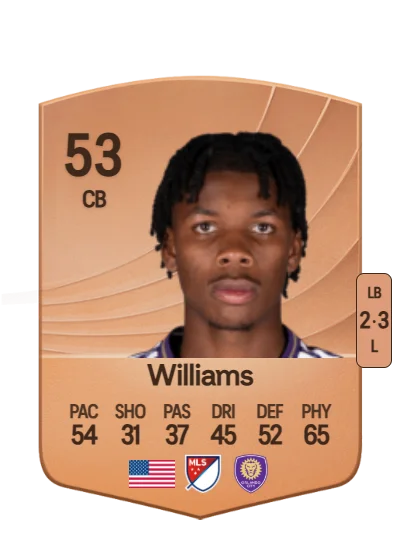 Thomas Williams card