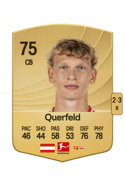 Leopold Querfeld card
