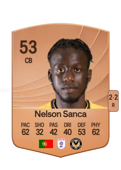 Nelson Diogo Balde Sanca card