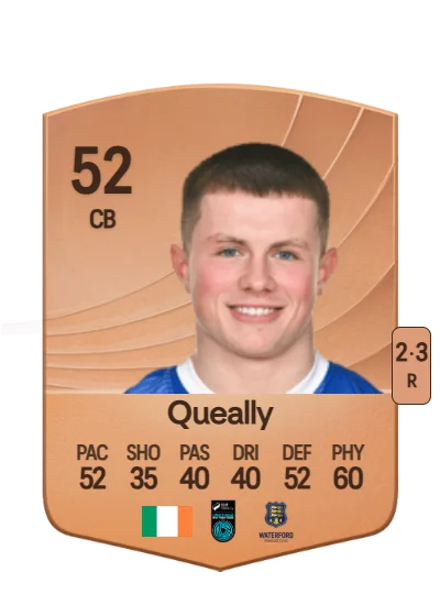 Adam Queally card
