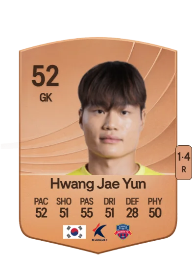 Jae Yun Hwang card