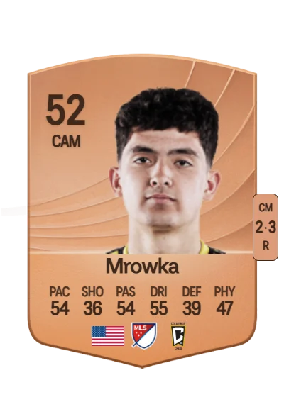 Cole Mrowka card