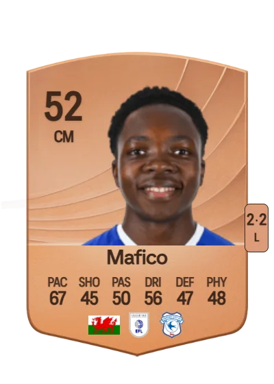 Dakarai Mafico card