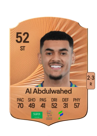 Faisal Al Abdulwahed card