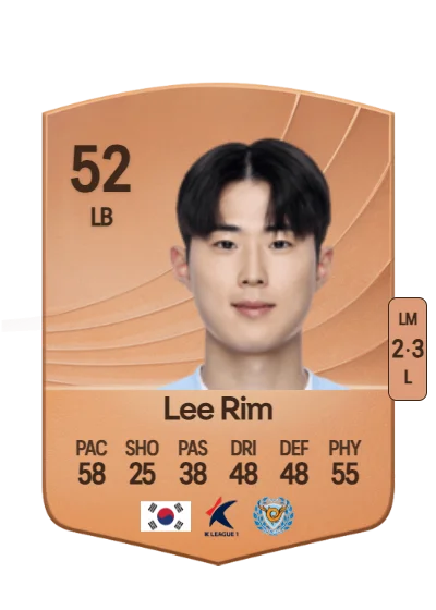 Rim Lee card