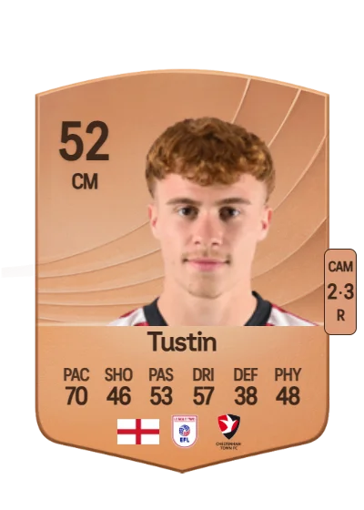 Harry Tustin card