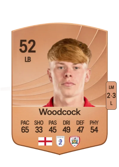 Robson Woodcock card