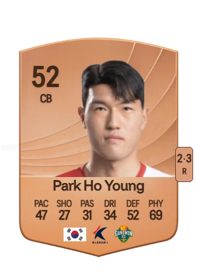 Ho Young Park card