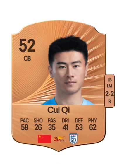 Qi Cui card