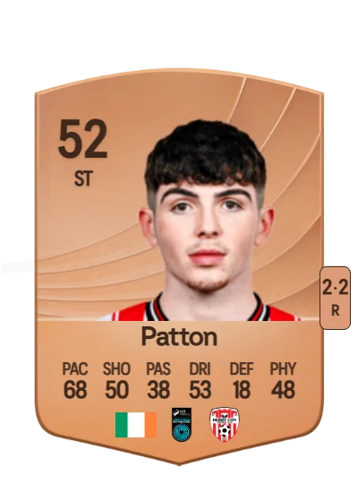 Seán Patton card
