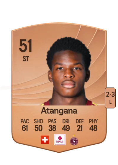 Jamie Atangana card