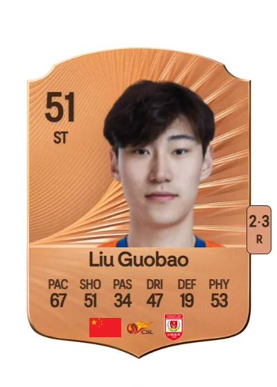 Guobao Liu card