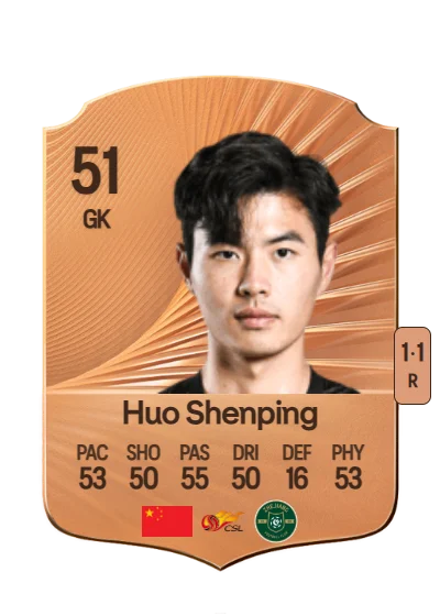 Shenping Huo card