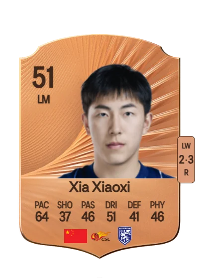 Xiaoxi Xia card