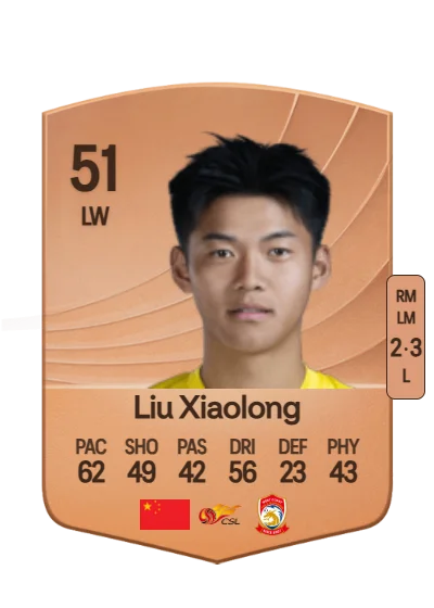 Xiaolong Liu card
