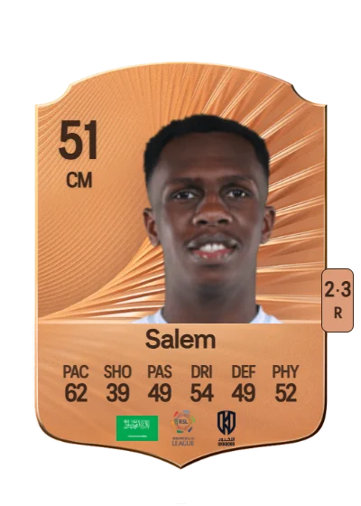 Saud Salem card