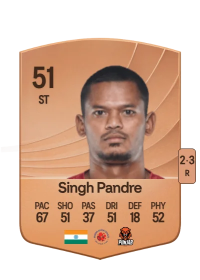 Ranjeet Singh Pandre card
