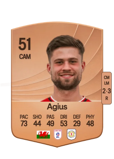 Calum Agius card