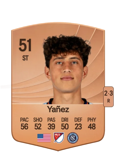 Zidane Yañez card