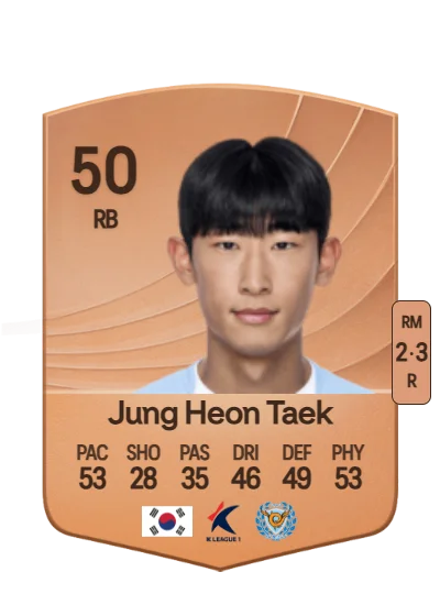 Heon Taek Jung card