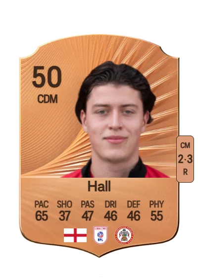 Charlie Hall card