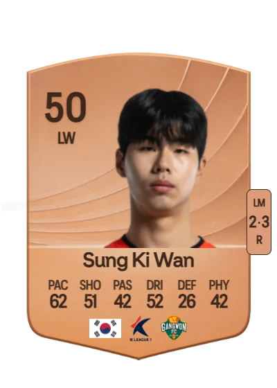 Ki Wan Sung card