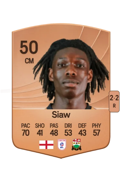 Bright Siaw card