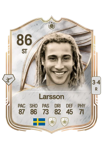 Henrik Larsson card