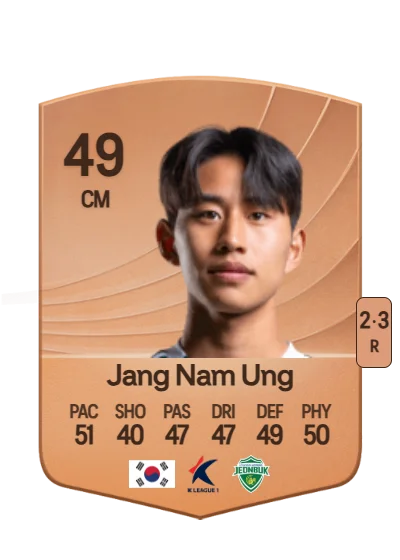 Nam Ung Jang card