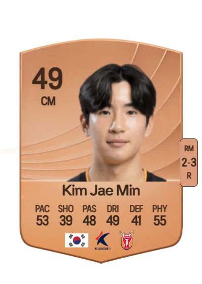 Jae Min Kim card