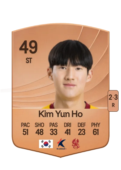 Yun Ho Kim card