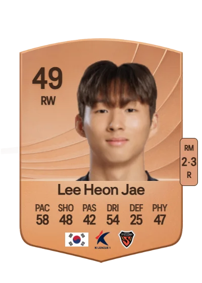 Heon Jae Lee card