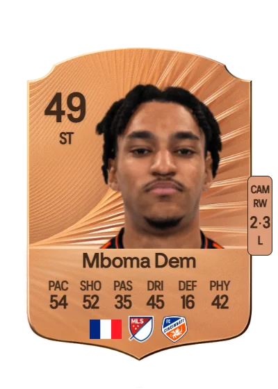 Kenji Mboma Dem card