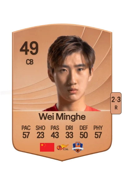 Minghe Wei card