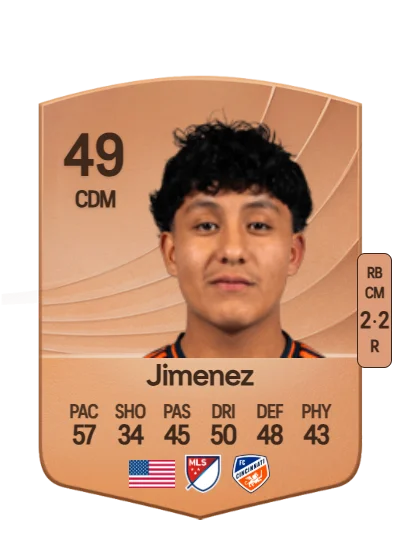 Stiven Jimenez card